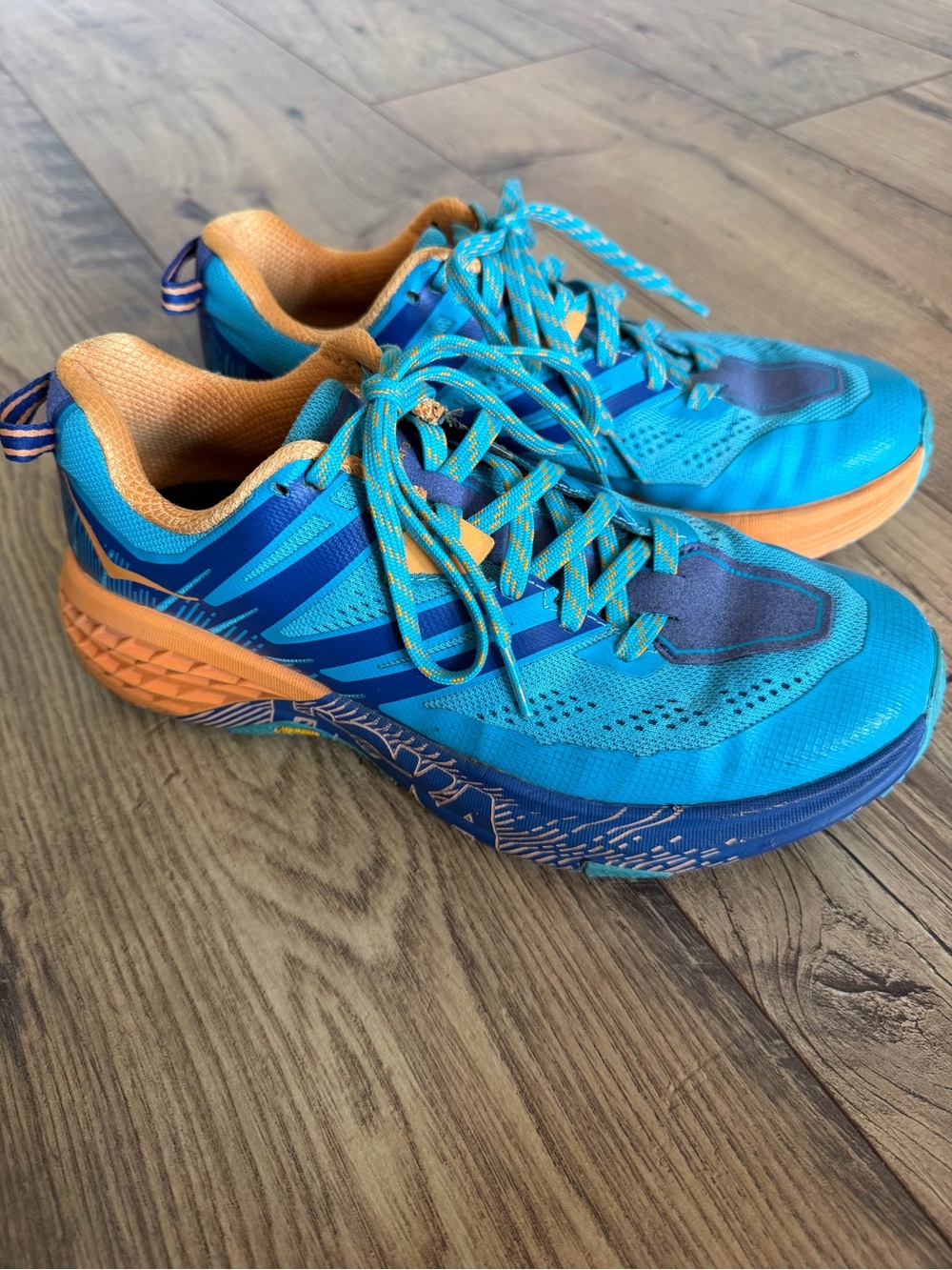Hoka One One Speedgoat 3 Trail Running Shoes - Women's Size 7.5 Vibram megagrip